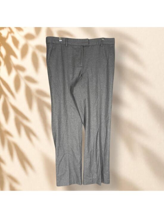 Talbots Pants - Talbots Dress Pants Women 10P Petite Gray High Rise Pleated Wool Lined Straight